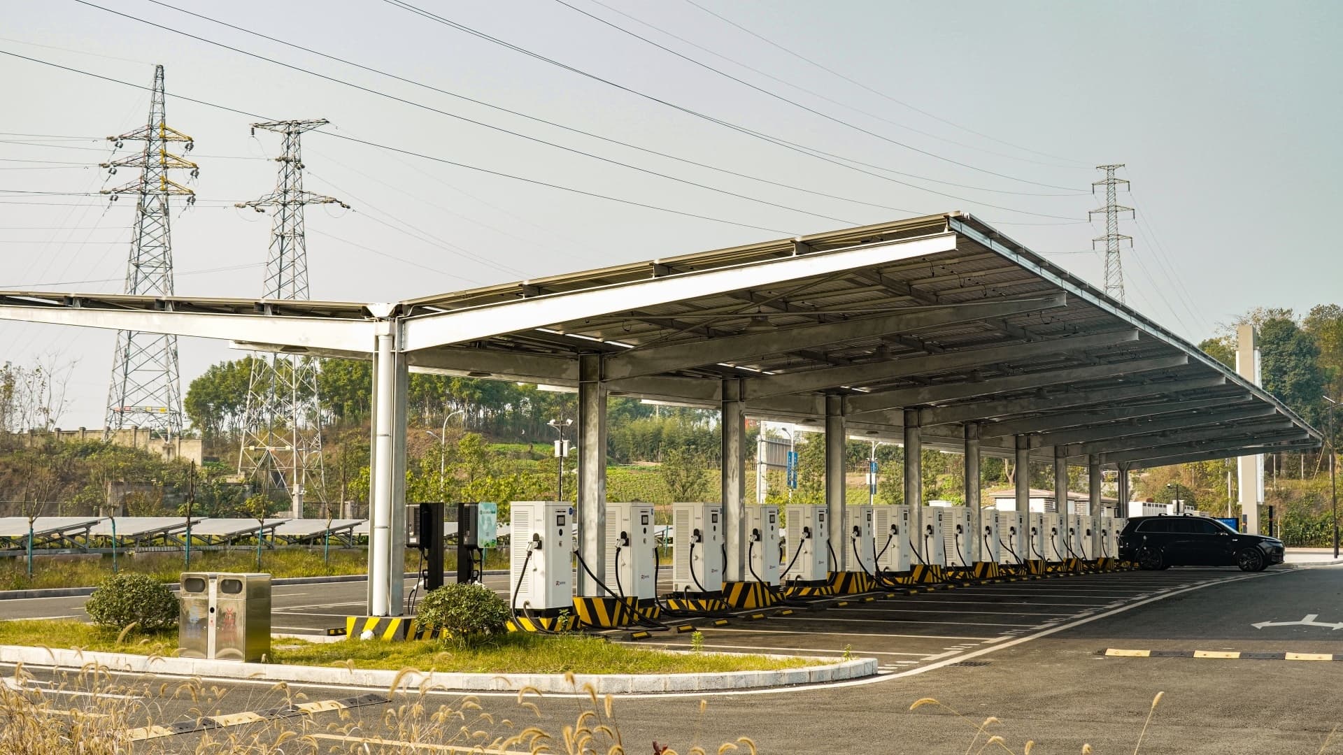 Estação de carregamento DC